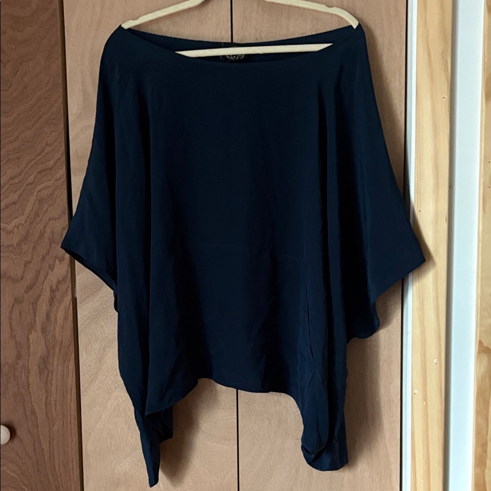 Elegant Navy Women's Blouse